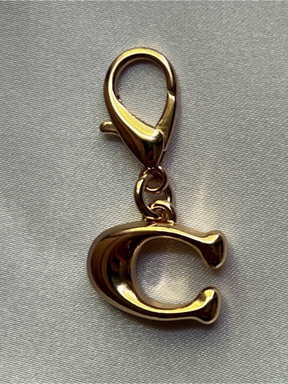 Coach Gold C Charm